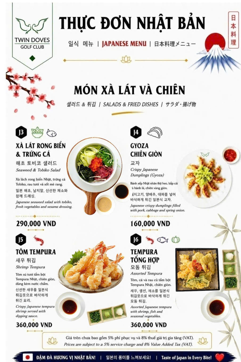 Menu page 20