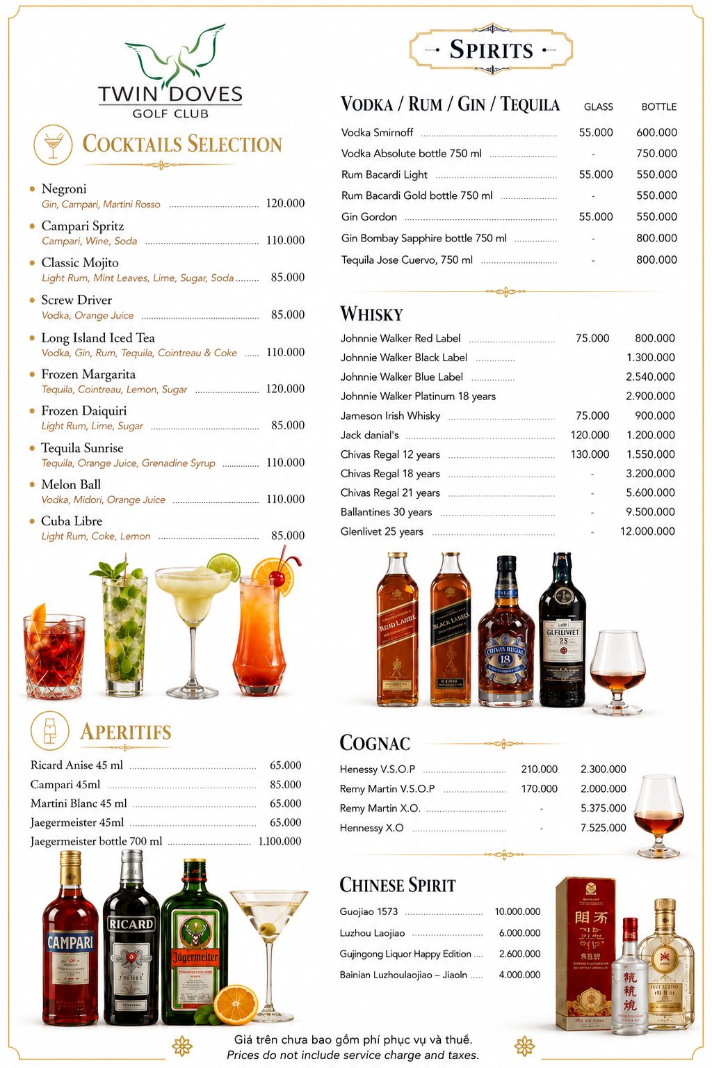 Menu page 36