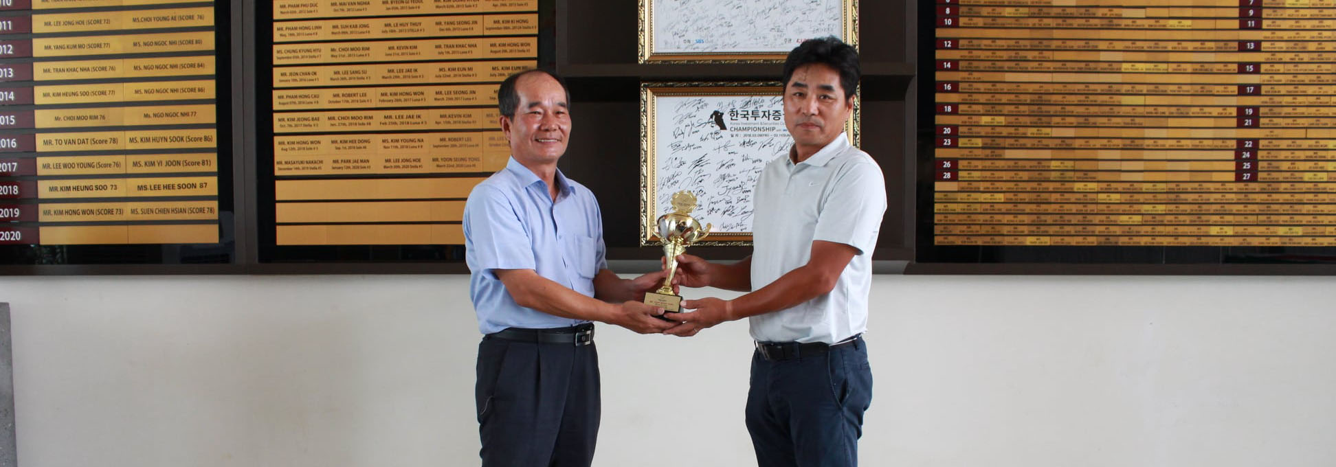 Hole-in-one Mr. YOON SEUNG YONG