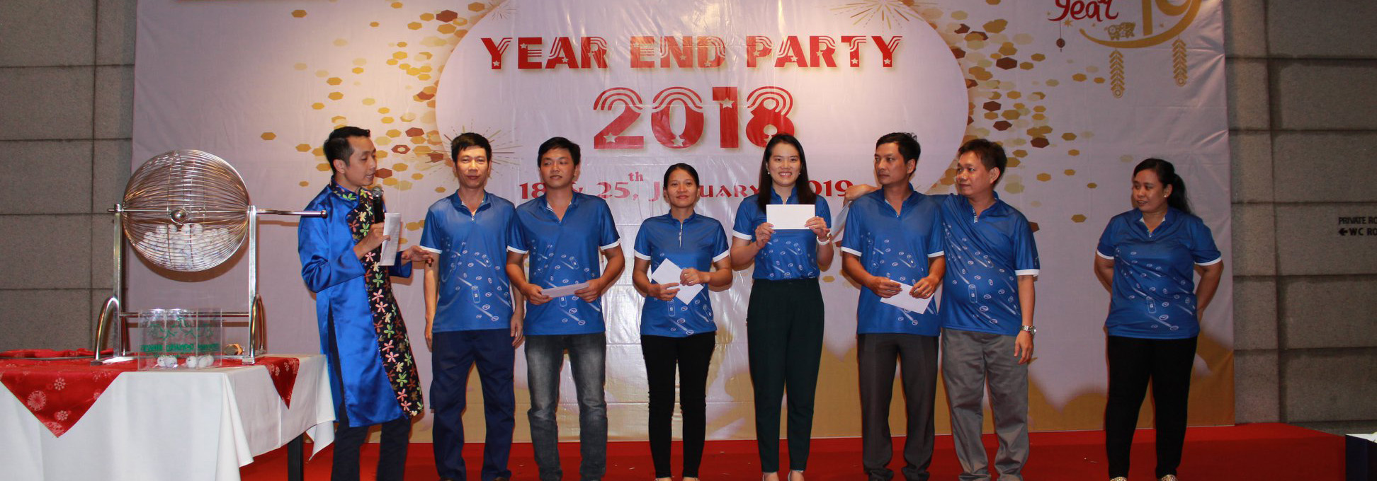 YEAR END PARTY TBC 2018