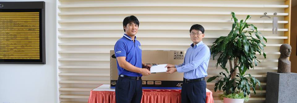 Mr Choi Moo Rim has achieved Hole in One at Twin Doves 