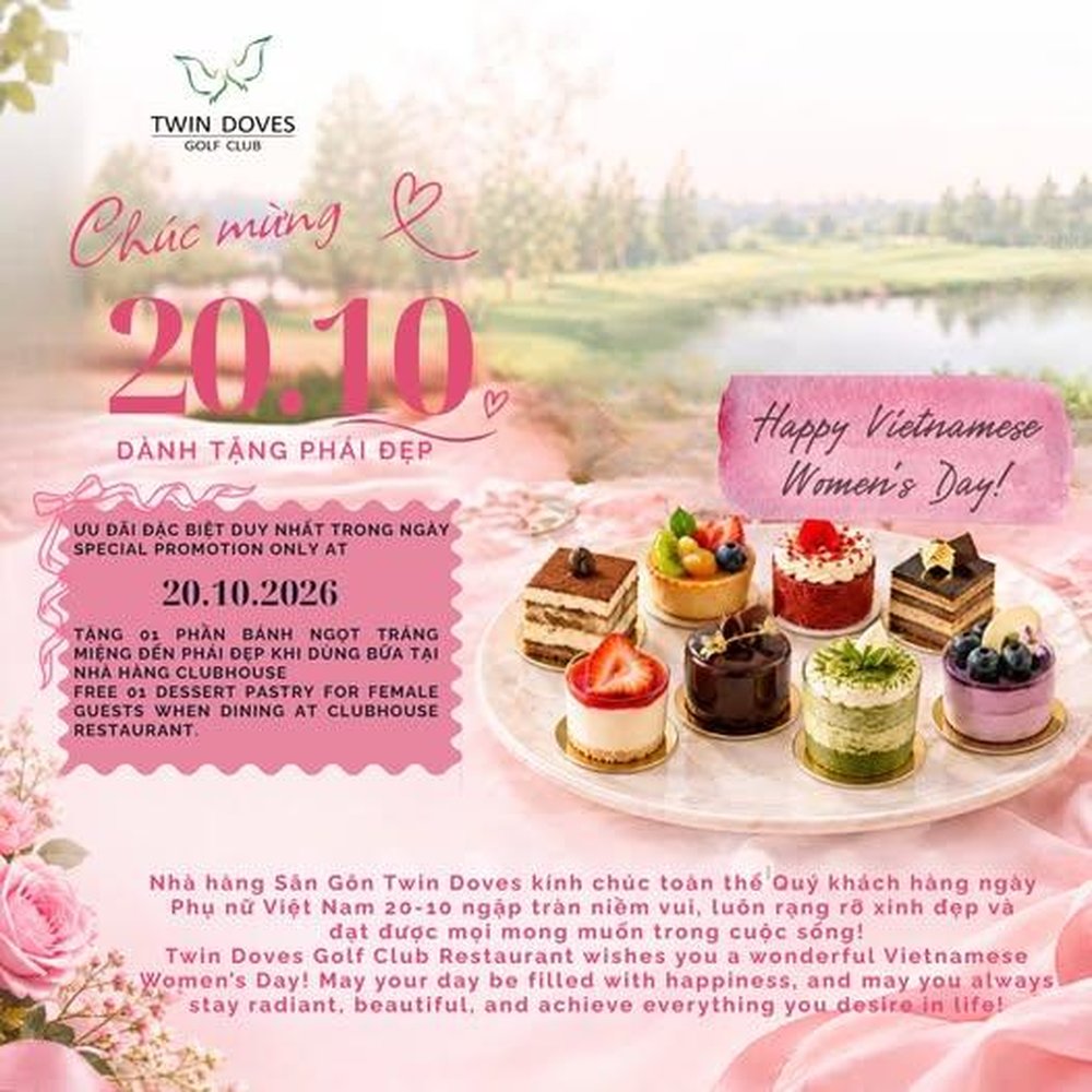 20/10 – Thêm Một Chút Ngọt Ngào, Trọn Vẹn Yêu Thương